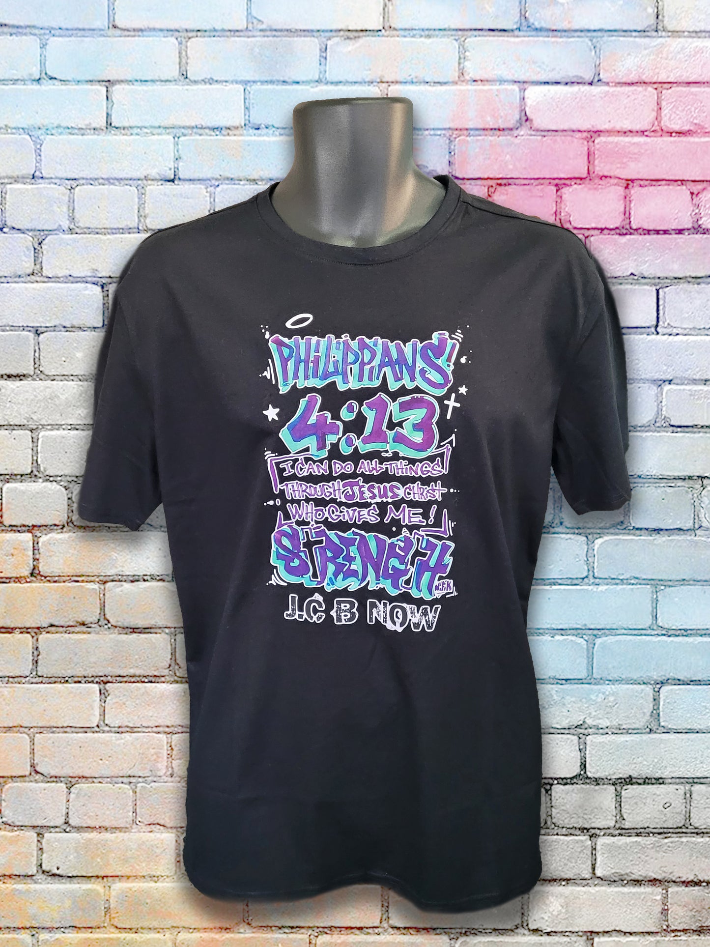 Short sleeve T-shirt Phillipians 4:13
