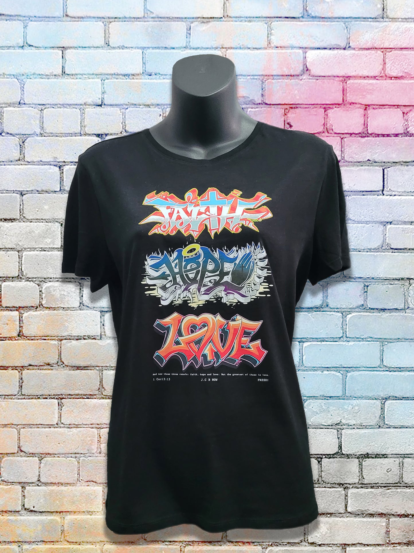 Short sleeve T-Shirt FAITH,HOPE,LOVE