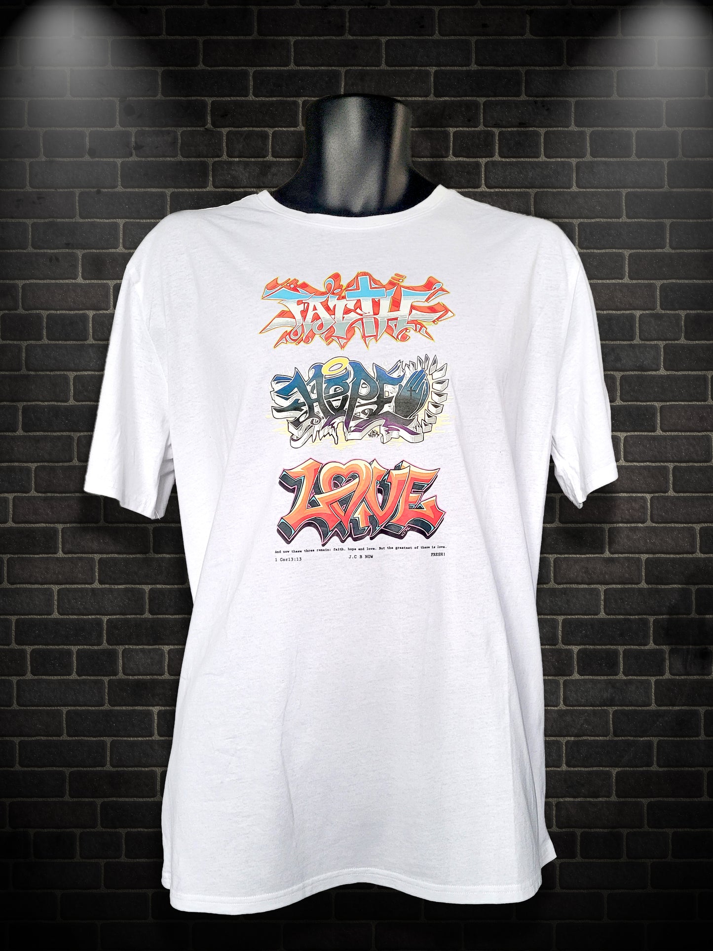 Short sleeve T-Shirt FAITH,HOPE,LOVE