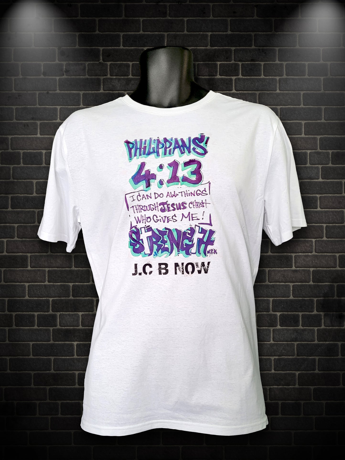 Short sleeve T-shirt Phillipians 4:13
