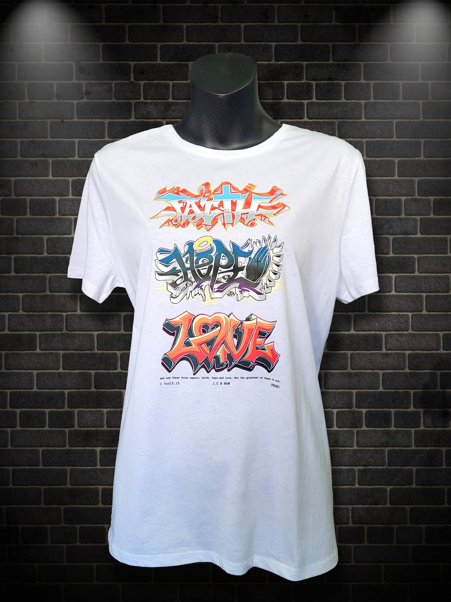 Short sleeve T-Shirt FAITH,HOPE,LOVE