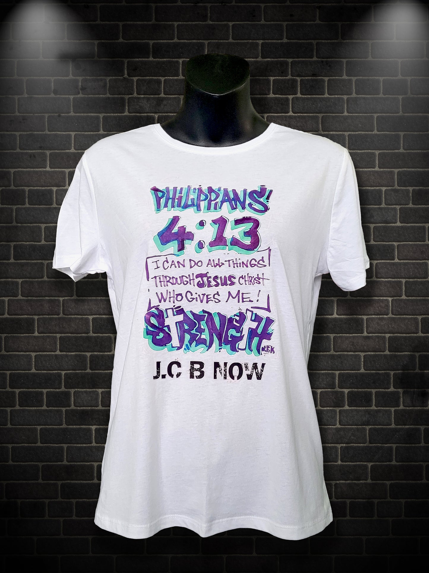 Short sleeve T-shirt Phillipians 4:13