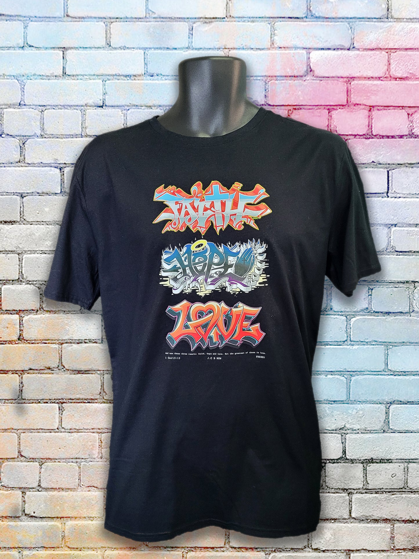 Short sleeve T-Shirt FAITH,HOPE,LOVE